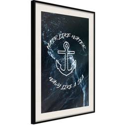 Arkiio Affisch Hair like Water, Wavy like a Sea [Poster] 40x60 Poster